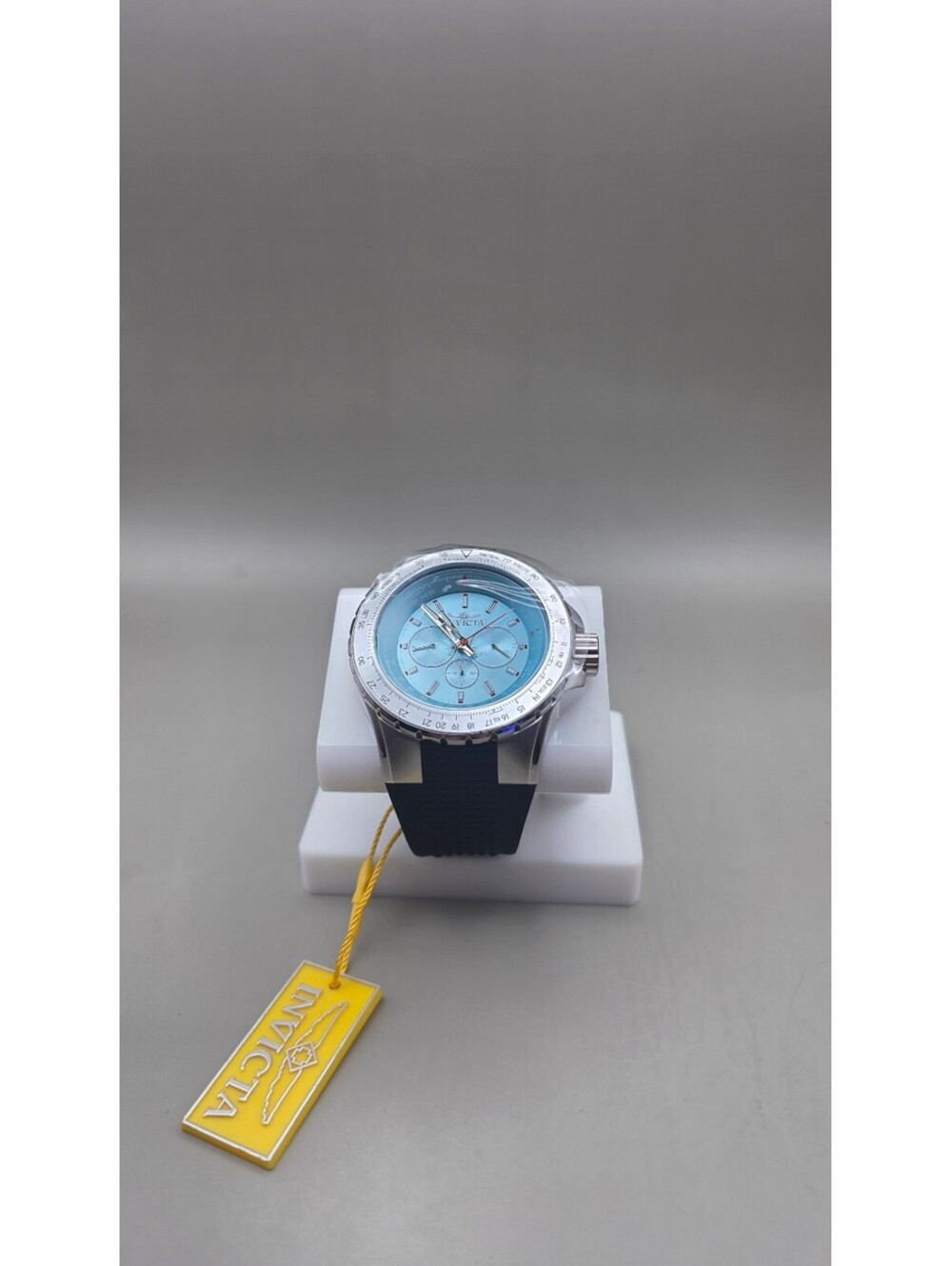Invicta Aviator Skyshock 50mm Mens Quartz Watch w/Blue Dial